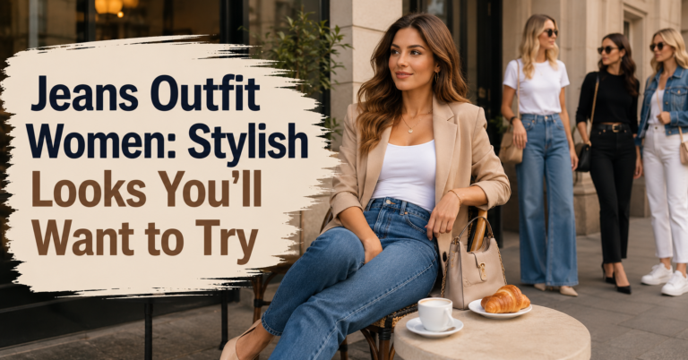 Jeans Outfit Women Stylish Looks