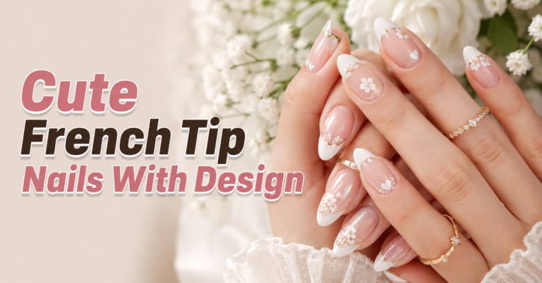 Cute French Tip Nails With Design Ideas to Try