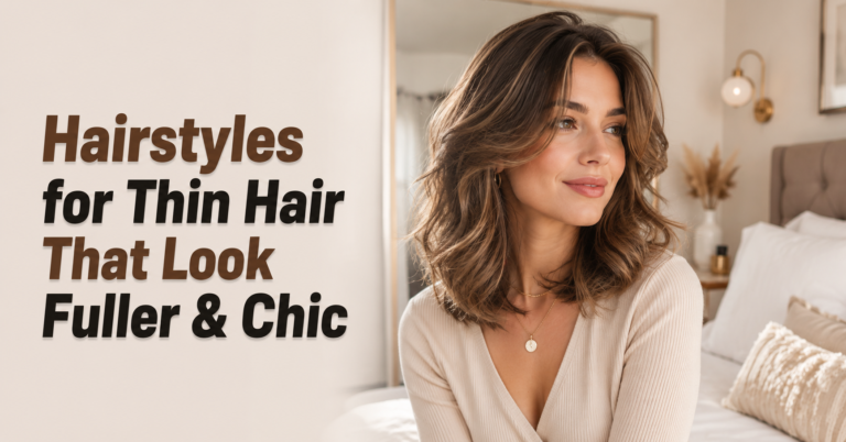Hairstyles for Thin Hair That Look Fuller & Chic