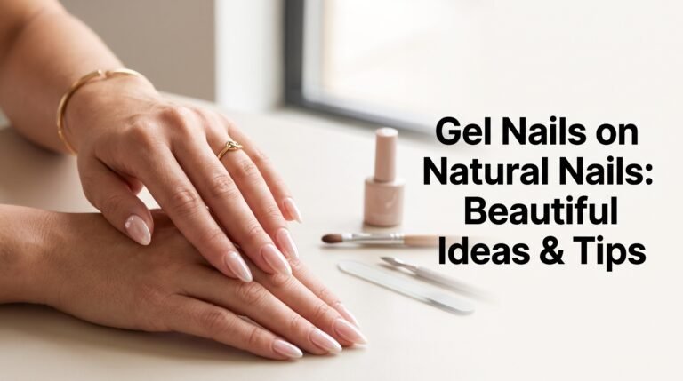 Gel Nails on Natural Nails Beautiful Ideas & Tips