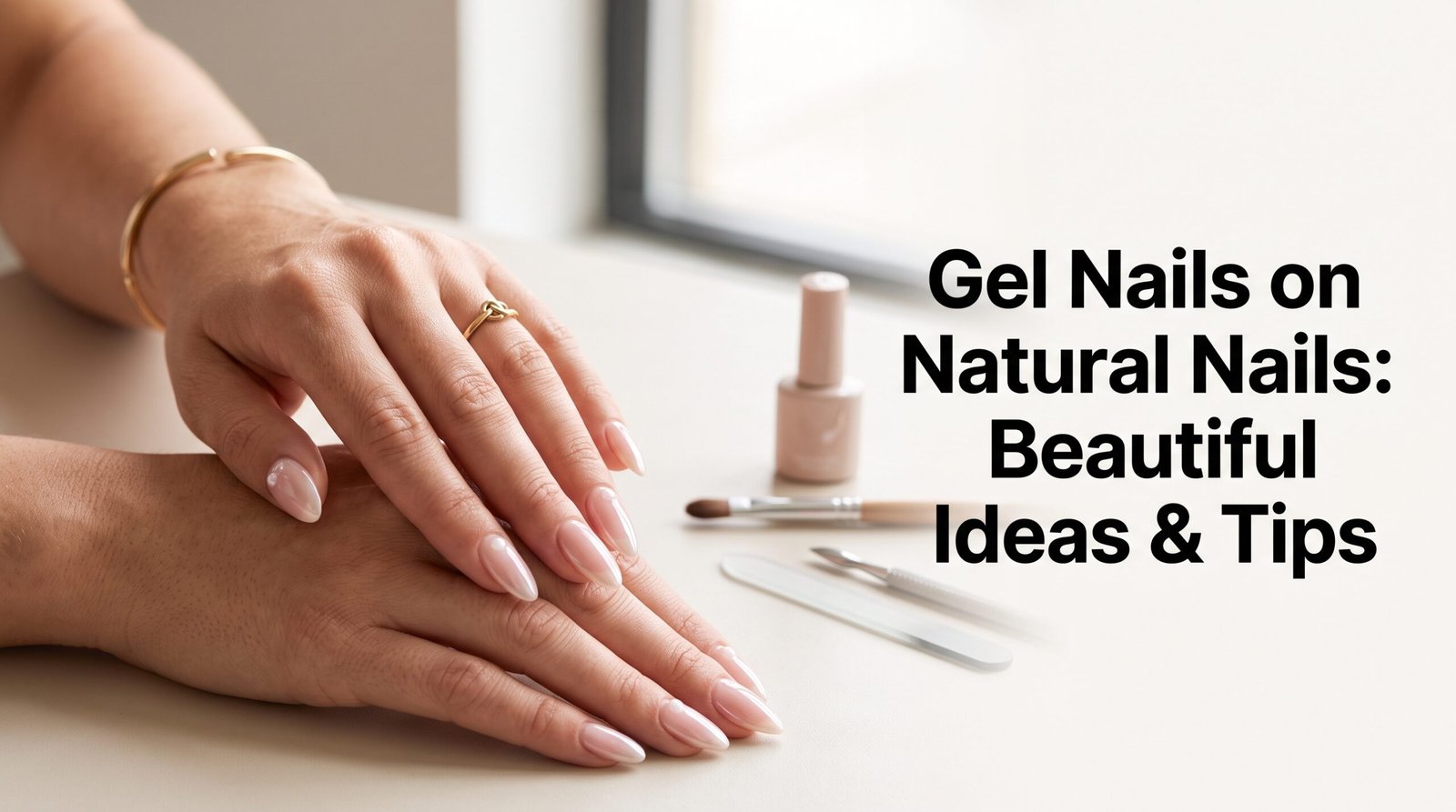 Gel Nails on Natural Nails Beautiful Ideas & Tips