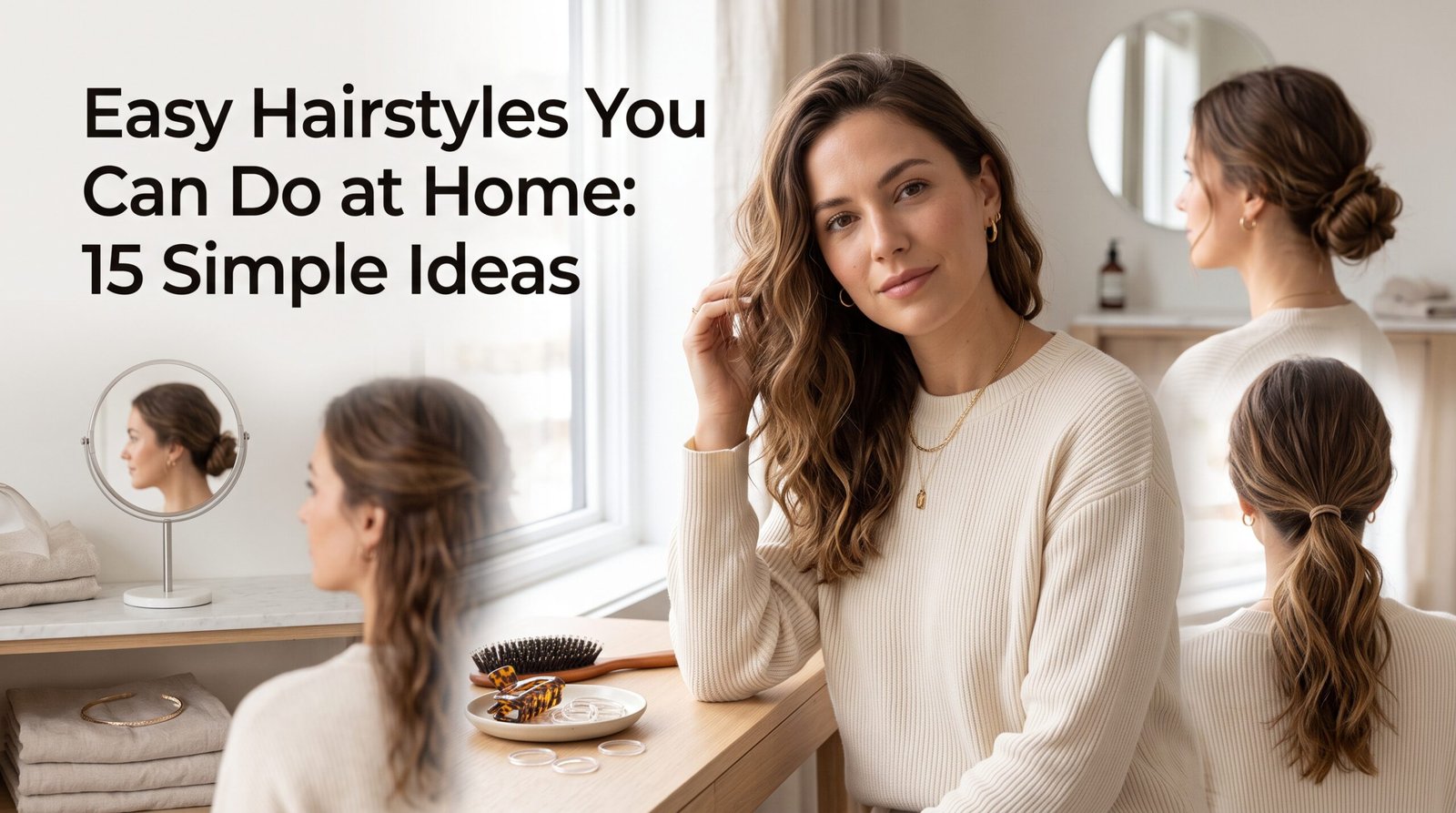 Easy Hairstyles You Can Do at Home
